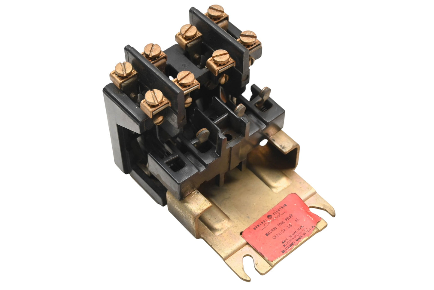 GE CR2810A14AC Machine-Tool Relay Assembly