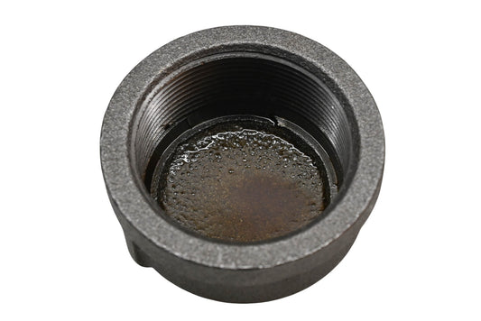 Aftermarket 5P539B 2" Black Iron Pipe Cap NOS
