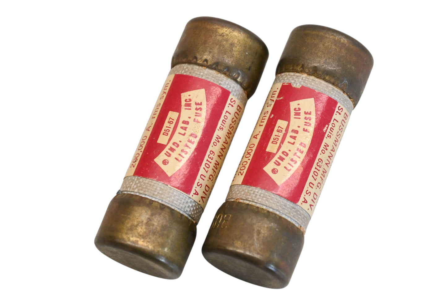 Bussmann JKS 15, JKS-15 Limitron 15A-600V Fuses Qty 2 NOS