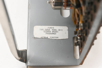Fireye 26RJ8, CB-3 Flame Safeguard & Programmer Control