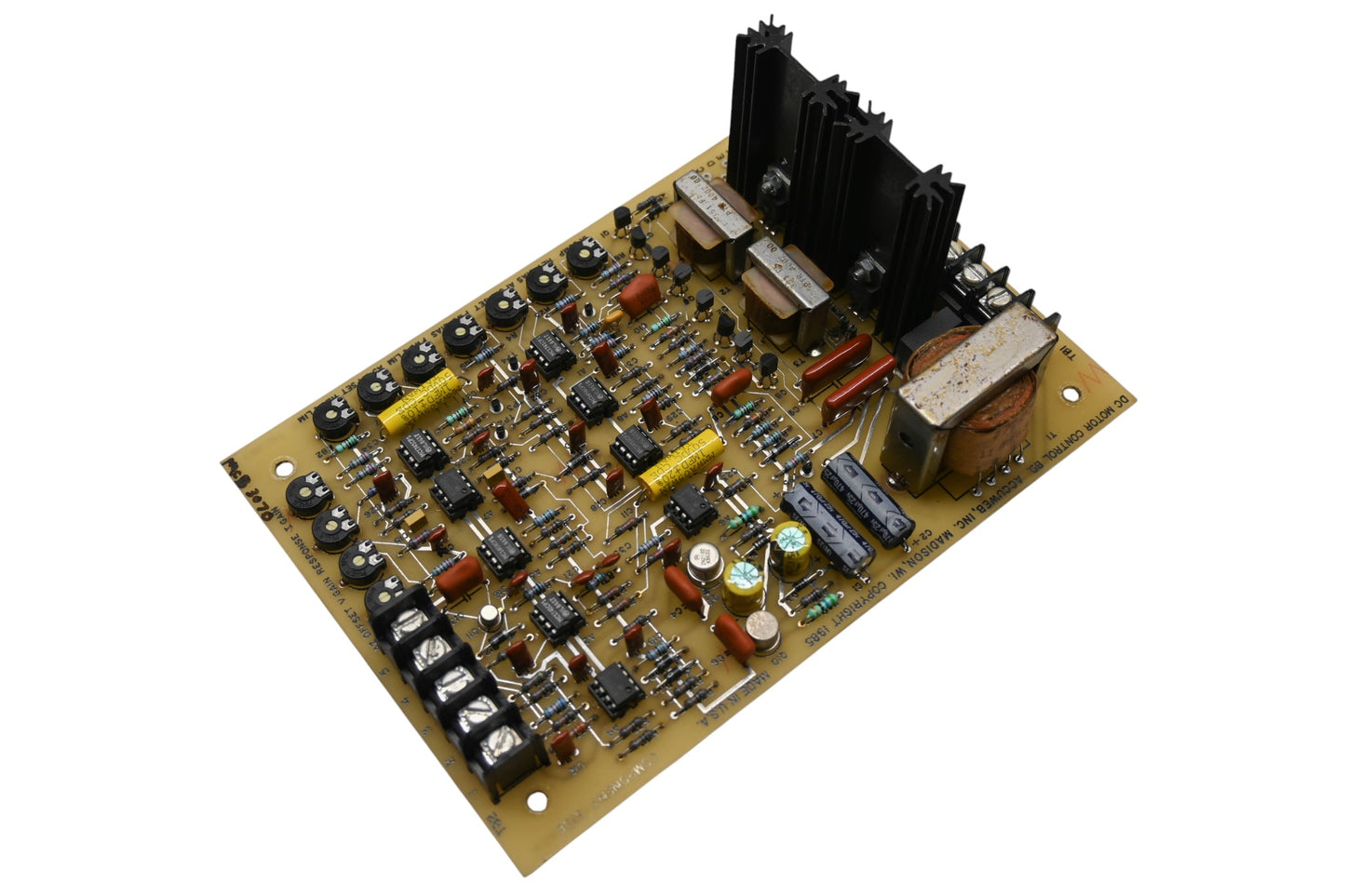 Accuweb MCB 3070 DC Motor Control Board