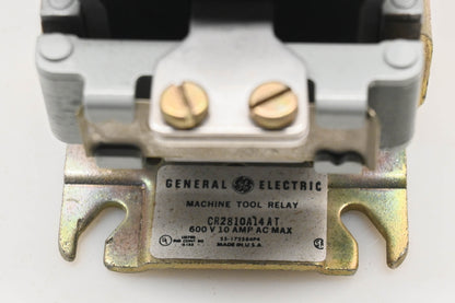 GE CR2810A14AT Machine-Tool Relay Assembly
