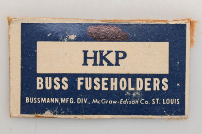 Bussmann HKP 15A-250V Fuse Holder Assembly NOS