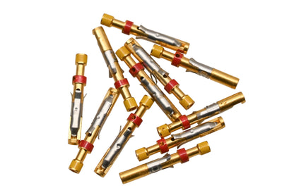 AMP 201580-1 Crimp Sockets Qty 11 NOS