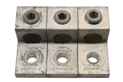ILSCO D1027, TA-600, 600MCM-2 Mechanical Lugs Qty 3