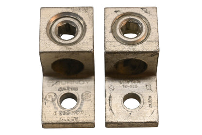ILSCO TA-250, 350MCM-6, AL9CU Mechanical Lugs Qty 2