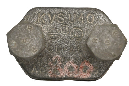 Burndy KVSU40, R400-800, T 4/0-800 Mechanical Connector Lug Assembly NOS