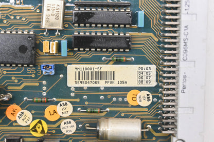 ABB YM110001-SF Processor Board NOS