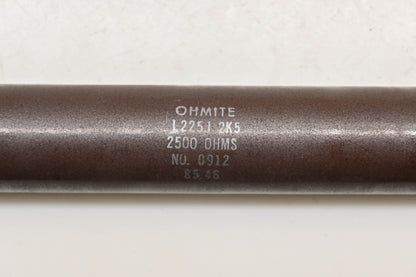 Ohmite L225J2K5, 0192 225W-2500? Resistor NOS