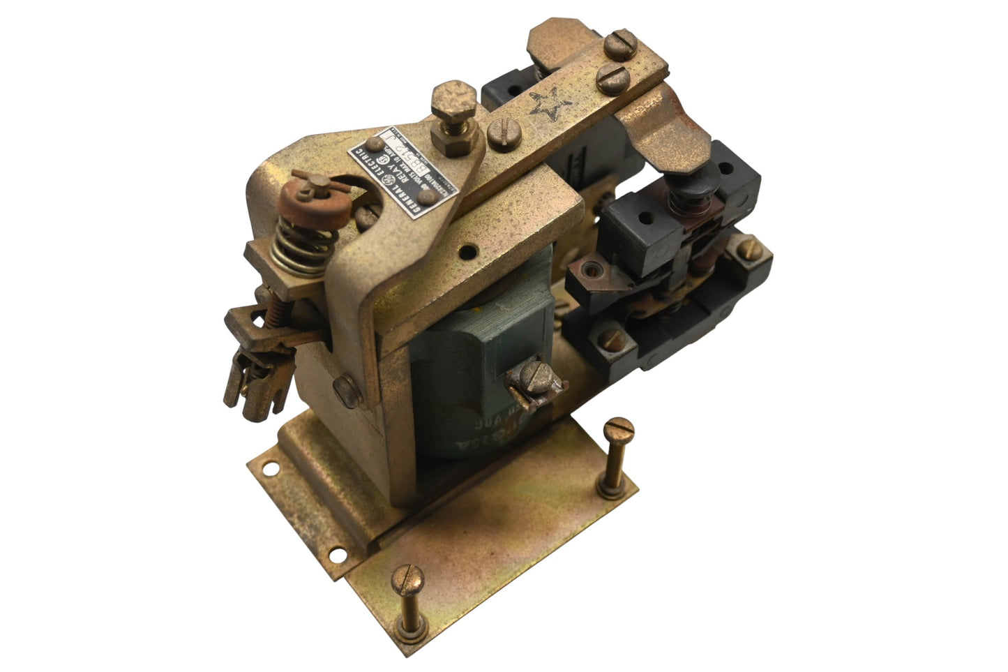 GE IC2820A100BB512J 10A-600V Relay Assembly