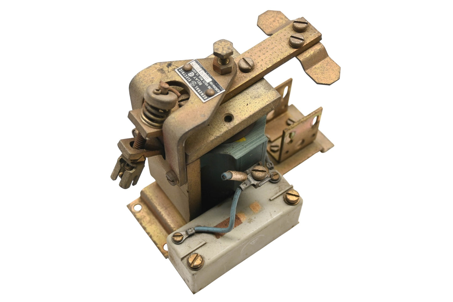 GE IC2820A100BB512C 10A-600V Relay Assembly