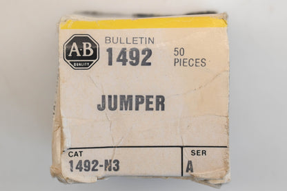Allen Bradley 1492-N3 Plug-In Jumpers Qty 50 NOS