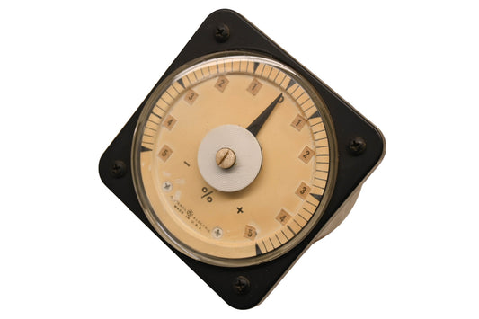 GE 50-103112EMEM1 5-0-5 Percent Meter