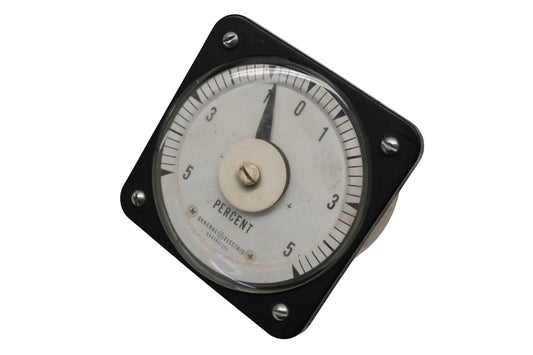 GE 50-103111EDMT2NFR, 6485K81205 5-0-5 Percent Meter