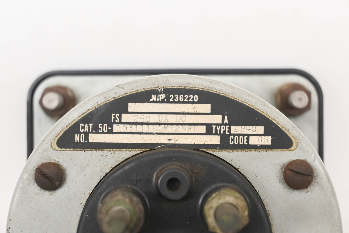 GE 50-103111EDMT2NFR, 6485K81205 5-0-5 Percent Meter