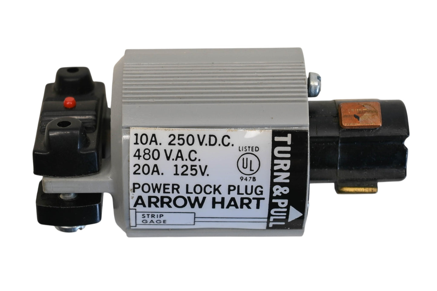 Arrow Hart AH23005 Power Lock Plug Assembly NOS