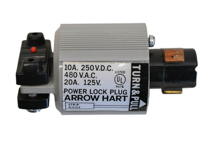 Arrow Hart AH23005 Power Lock Plug Assembly NOS