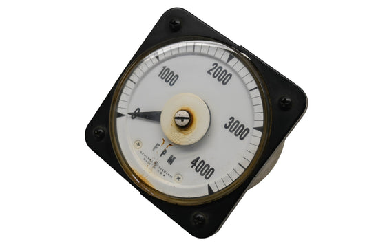 GE 50-167A8439P179 0-4000 FPM Meter