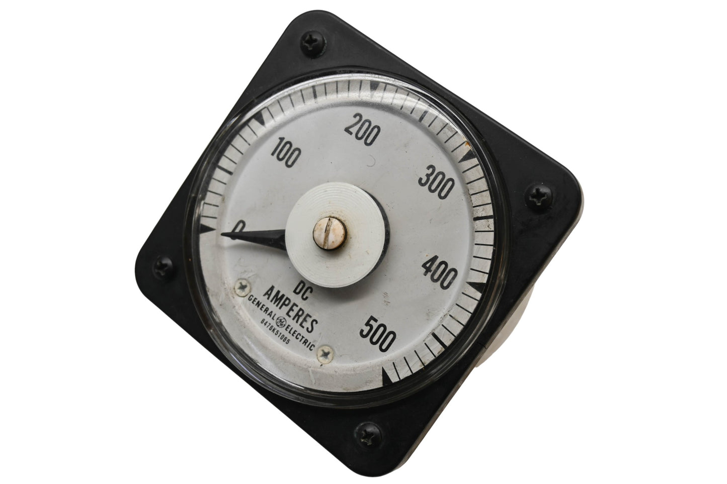 GE 6476K51065 0-500 DC Ammeter