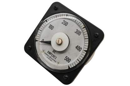 GE 6476K51065 0-500 DC Ammeter