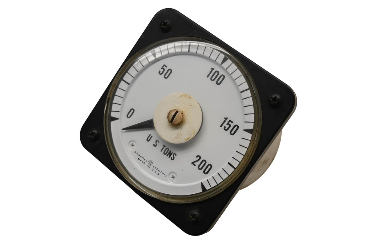GE 50-103111FARL1MKJ 0-200 Ton Meter