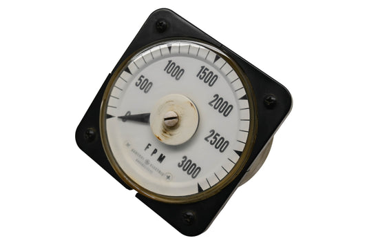 GE 6485K52034D 0-3000 FPM Meter
