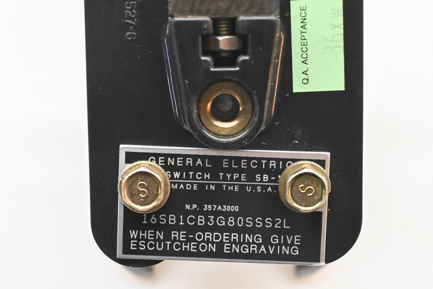 GE 16SB1CB3G80SSS2L Rotary Switch Kit NOS