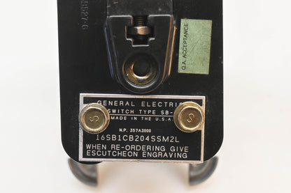 GE 16SB1CB204SSM2L Rotary Switch Kit