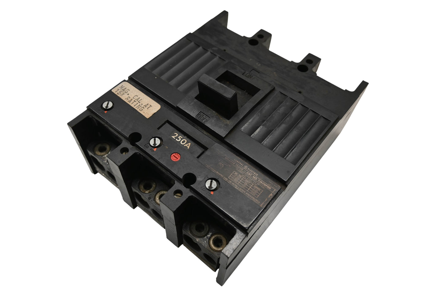 GE TJK436F000 400A-600V 3-Pole Circuit Breaker