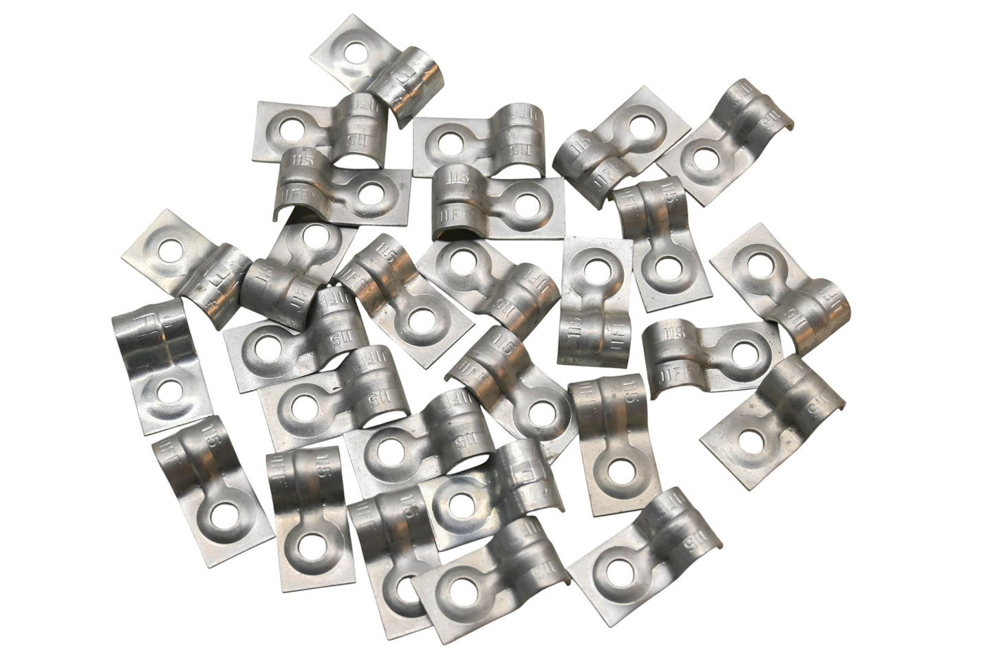 Minerallac 115 3/8" Jiffy Clips Qty 28 NOS