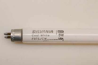 Sylvania F8T5/CW 12" 8W Fluorescent Light Bulbs Qty 2 NOS