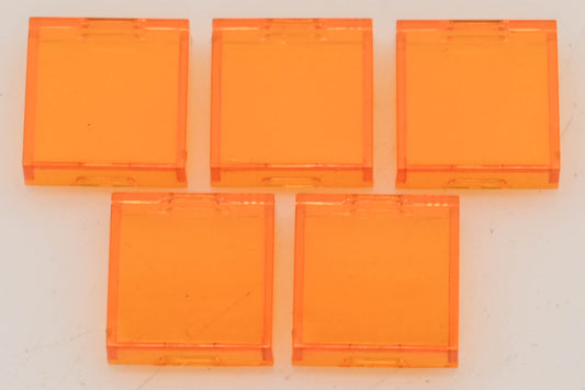 Allen-Bradley 800A-N30A Amber Square Lens Caps Qty 5 NOS