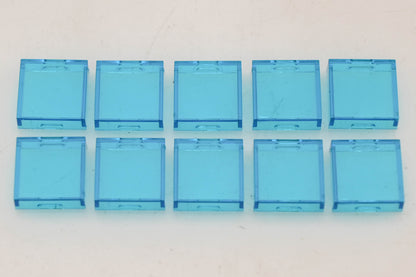 Allen-Bradley 800A-N30B Blue Square Lens Caps Qty 10 NOS