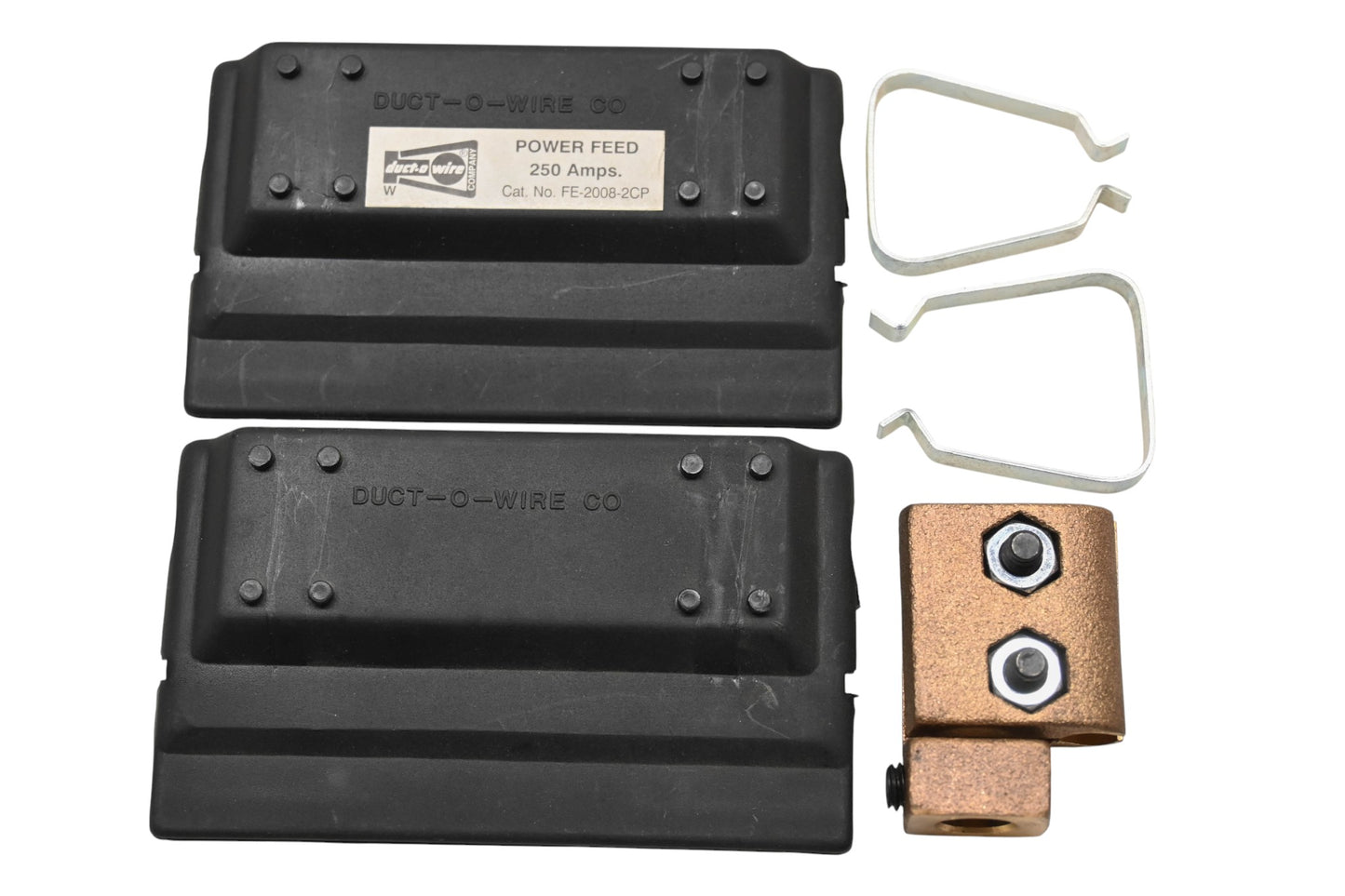 Duct-O-Wire FE-2008-2CP 250A Power Feed Kit NOS
