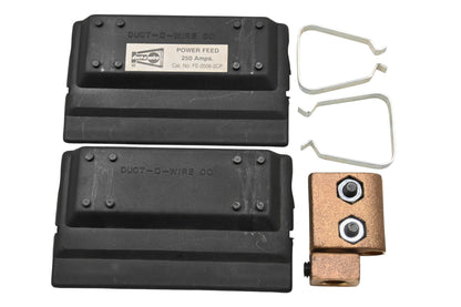 Duct-O-Wire FE-2008-2CP 250A Power Feed Kit NOS