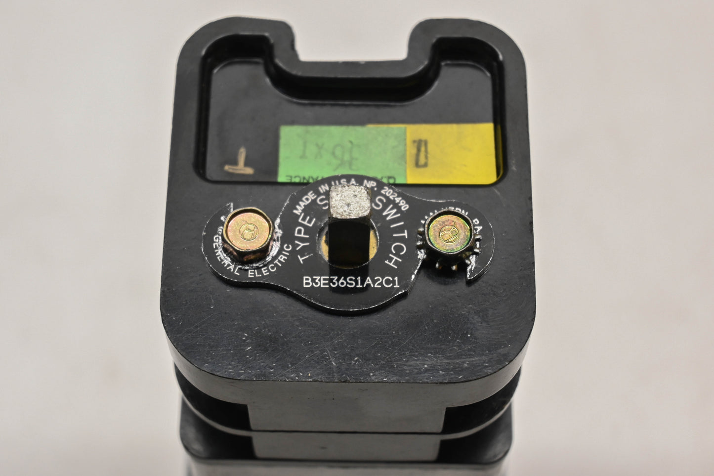 GE B3E36S1A2C1 SBM Rotary Switch