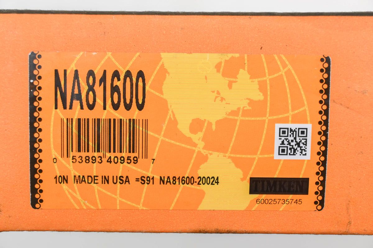 Timken NA81600, NA81600-20024 6" Tapered Roller Bearing NOS