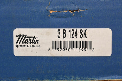Martin 3B124SK, 3B12.4SK 12-3/4" x 2-1/2" x 2-3/4" Sheave Pulley NOS