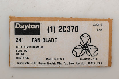 Dayton 2C370 24" Fan Blade NOS