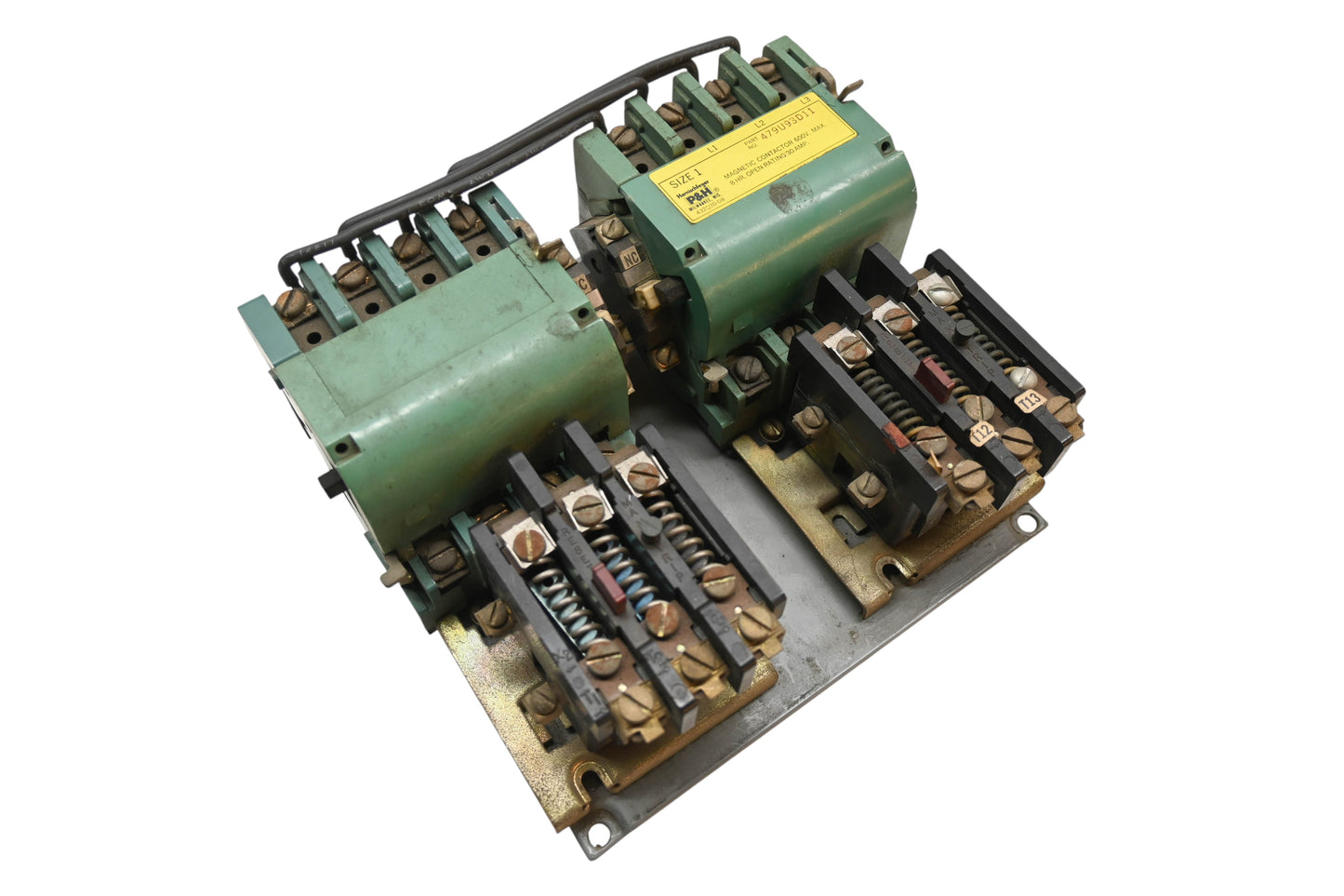 Harnischfeger 479U93D11 Magnetic Contactor Assembly