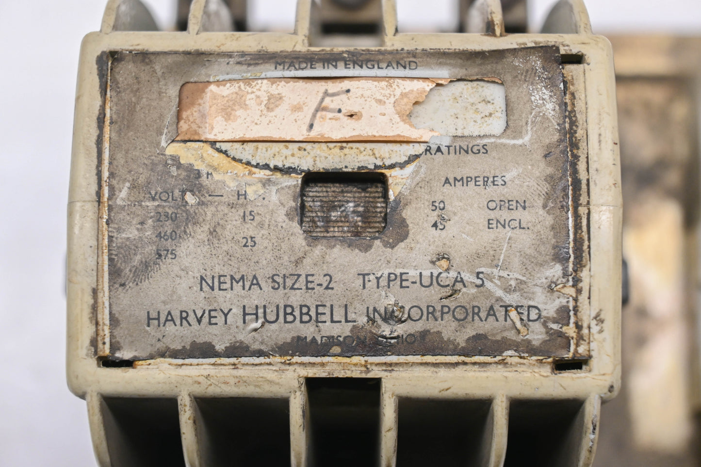 Hubbell UCA5, AN22P Contactor Assembly