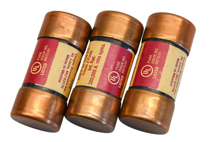 Bussmann JKS-60 Limitron 60A-600V Fuses Qty 3 NOS
