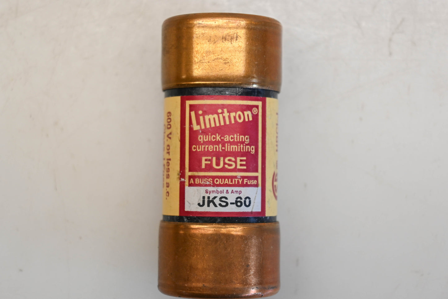Bussmann JKS-60 Limitron 60A-600V Fuses Qty 3 NOS