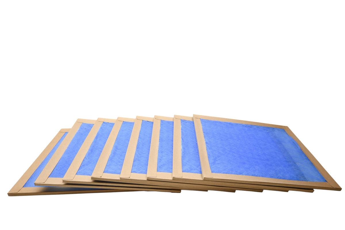 Aftermarket FG17-1/2X20X1/2 17-1/2" x 20" x 1/2" Fiberglass Air Filters Qty 8 NOS