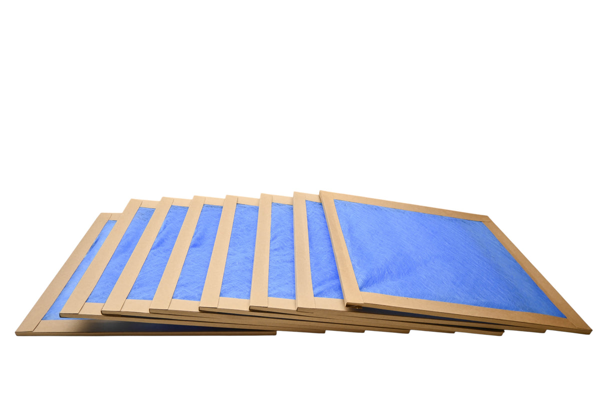 Aftermarket FG17-1/2X20X1/2 17-1/2" x 20" x 1/2" Fiberglass Air Filters Qty 8 NOS