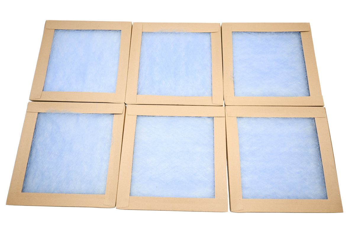 Aftermarket FG12X12X1 12" x 12" x 1" Fiberglass Air Filters Qty 6 NOS