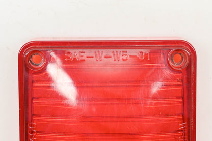 Whelen ENG. CO. SAE-W-W5-01, SAE-STI-01-DOT Red Lens Cover NOS