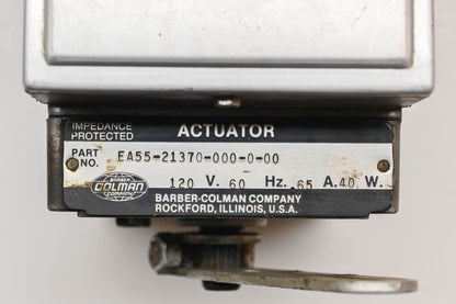 Barber-Colman EA55-21370-000-0-00 40W-120V Actuator
