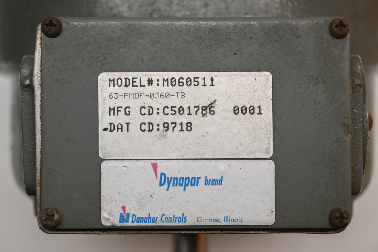 Dynapar M060511, 63-PMDF-0360-TB Rotary Encoder