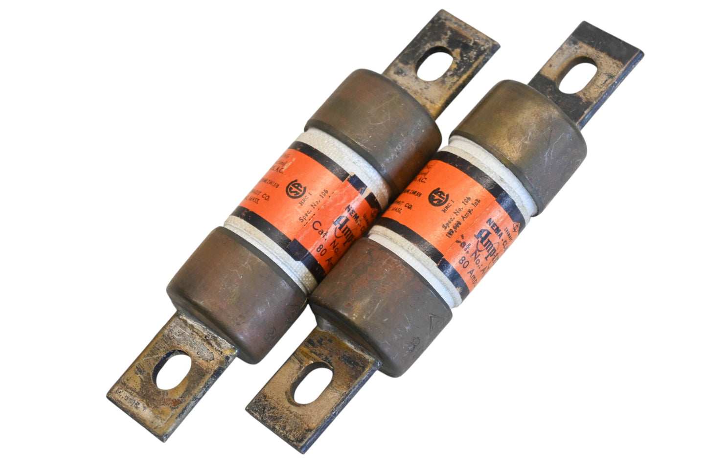 Ferraz Shawmut A4J80 80A-600V Fuses Qty 2